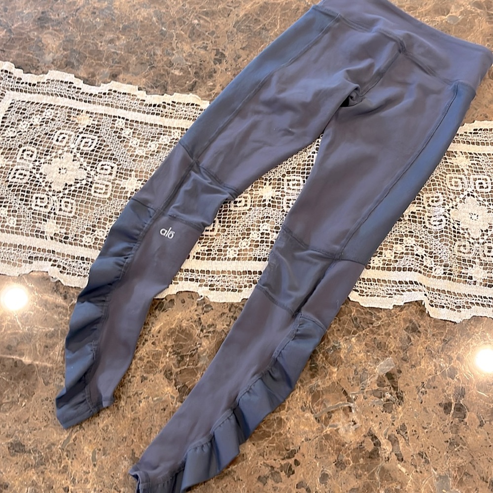 Alo Yoga Runway Ruched Panel Leggings size XS